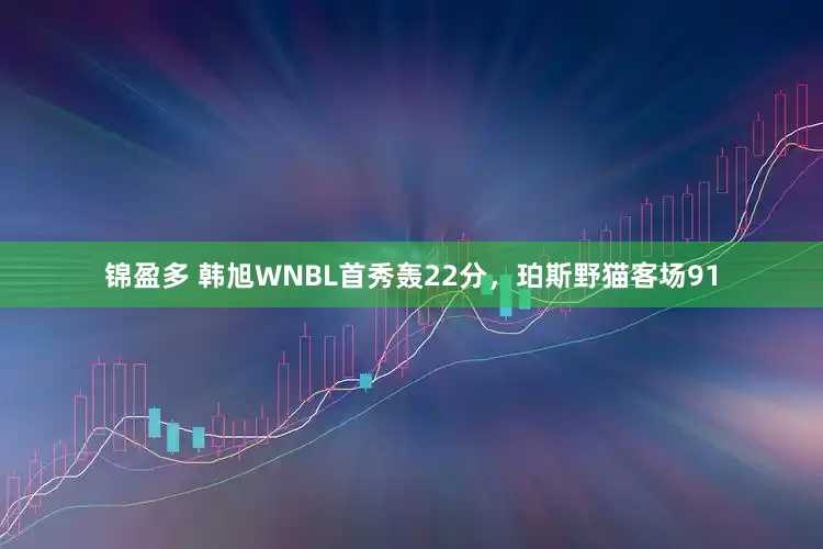 锦盈多 韩旭WNBL首秀轰22分，珀斯野猫客场91