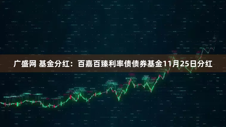 广盛网 基金分红：百嘉百臻利率债债券基金11月25日分红